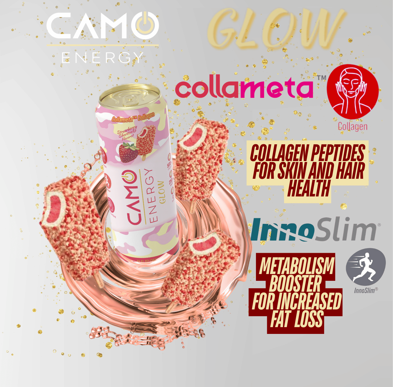 Camo Energy Glow - Collagen Peptides
